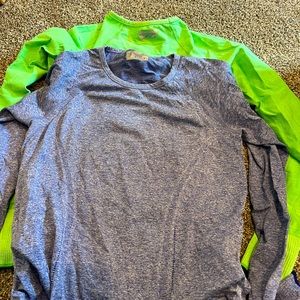 Athleta long sleeved shirts